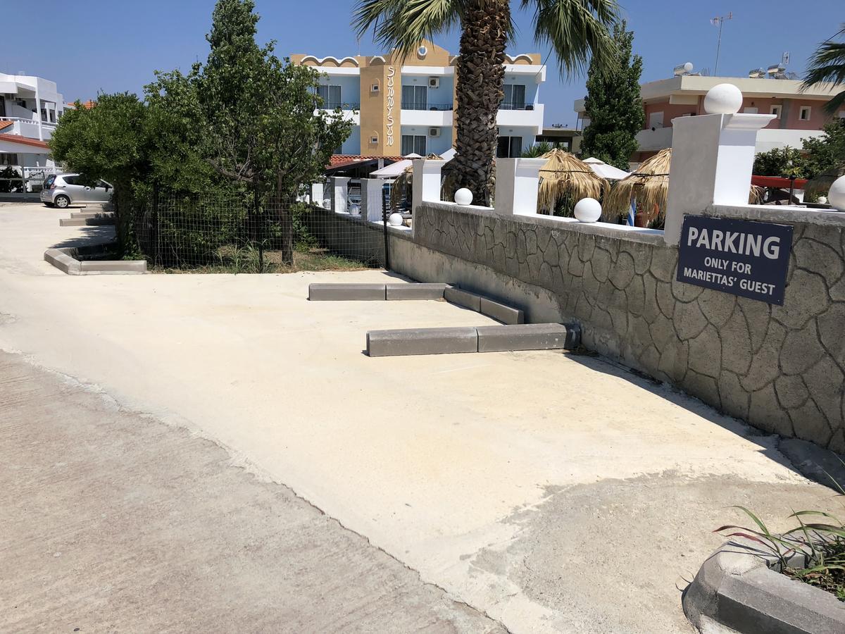 Marieta-Giannis Hotel Faliraki Bagian luar foto